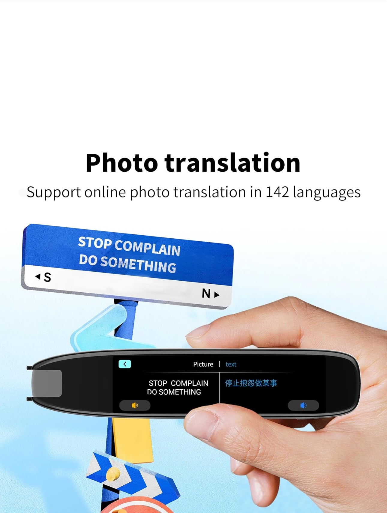 Scanning Translation Pen Multi-language